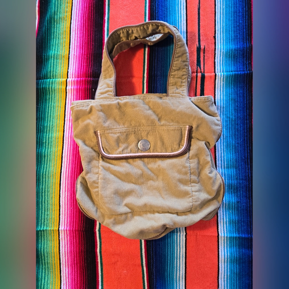 Y2k corduroy purse